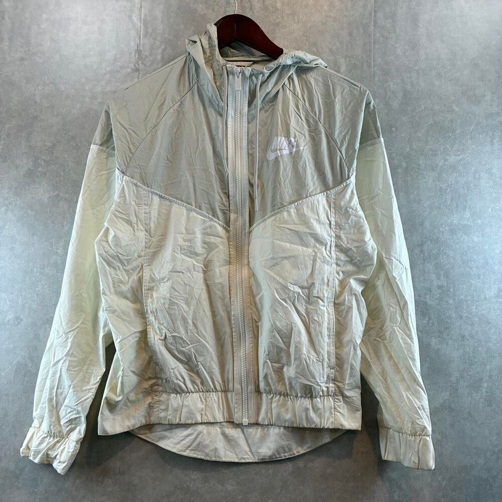 Nike Women's Green and Cream Jacket